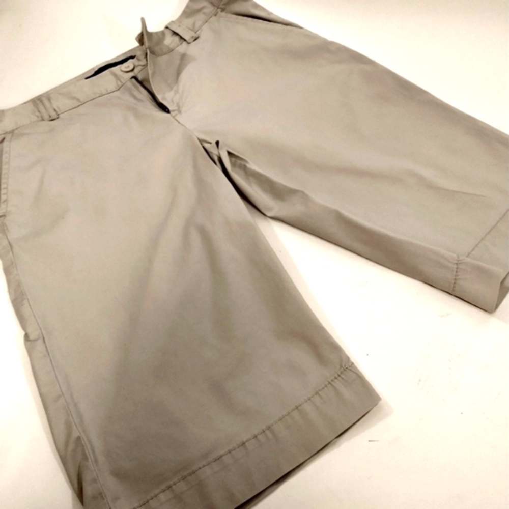 Women's Calvin Klein Jeans Khaki Bermuda Shorts Pants Size 8